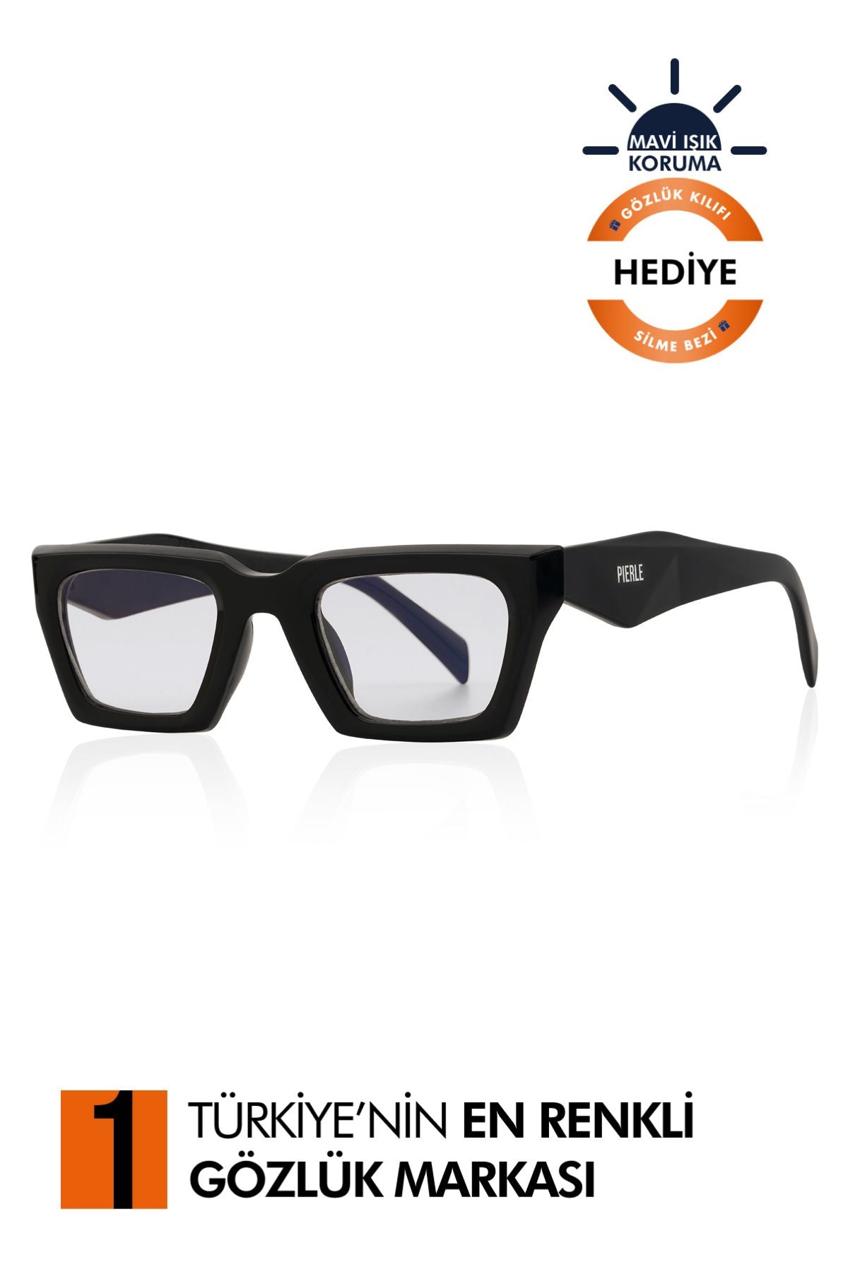 Corleone Unisex Mavi Işık Korumalı Gözlük