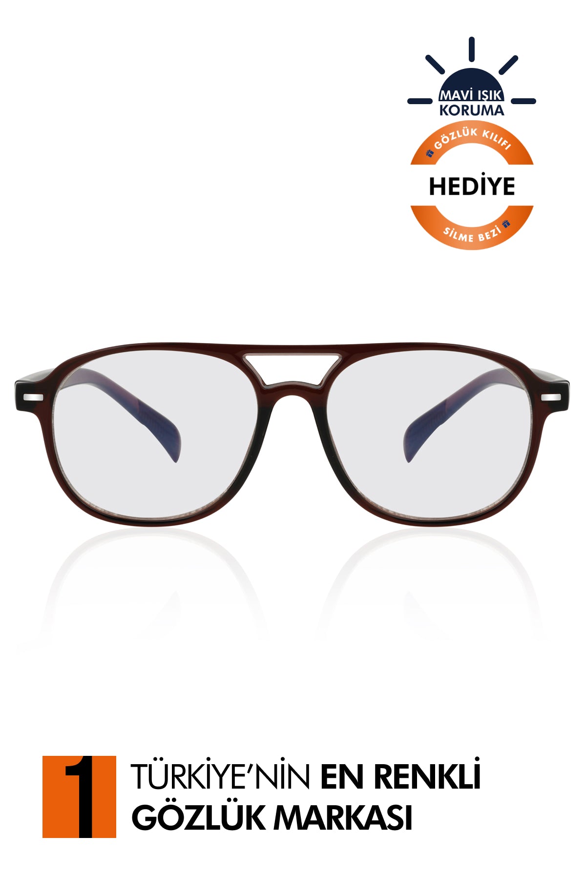 Riviera Unisex Mavi Işık Korumalı Gözlük
